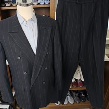 Vtg Hugo Boss Double Breasted