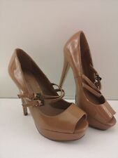 Atmosphere Brown Open Toe