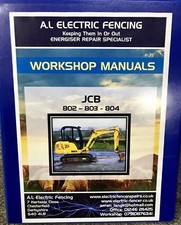 JCB 802-7 803 804 PLUS & SUPER