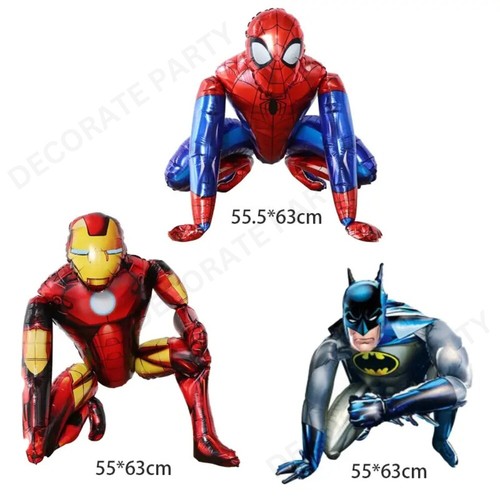 Spider man batman iron - 3d, iron-man