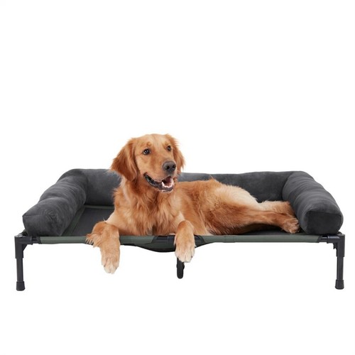 Large elevated cot dog bed - cot,