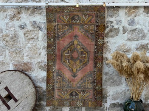 Hand woven turkish carpet - hand-woven,