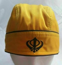 Sikh punjabi turban yellow