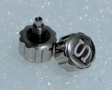 MONSTER STYLE (S) SIGNED CROWN FOR SEIKO SKX007 NH35 NH36 ( WITH STEM )