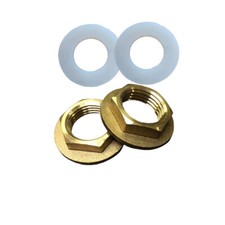 1/2" BSP Brass Back Nuts for