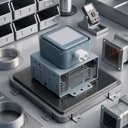 Magnetron for microwave - for, oven