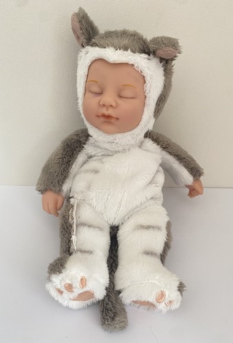 Anne geddes grey kitten - geddes, 9”
