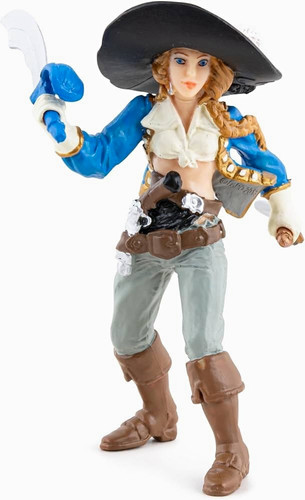 Female pirate figurine with - figurine,
