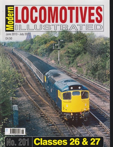 Modern locomotives illustrated - modern,