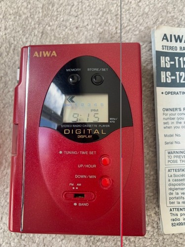 Walkman aiwa t120 stereo - aiwa,