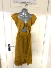 Zara Mustard yellow skirt
