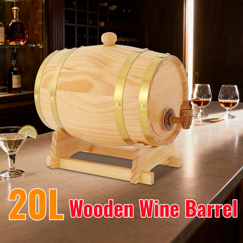 20l wooden wine barrel whiskey - 20l,