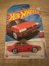 Hot Wheels Proton Saga Compact Kings Long Card Red