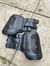 Premier Equine Air Trax Eventing Boots Size Small Black Front