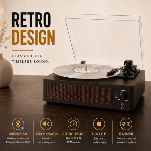 Class record player - player, turntable