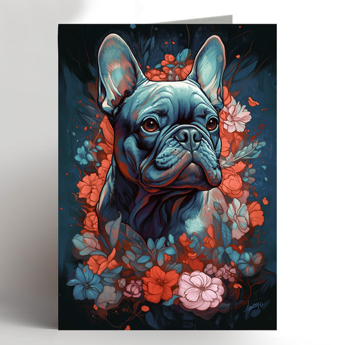 French bulldog birthday - french,