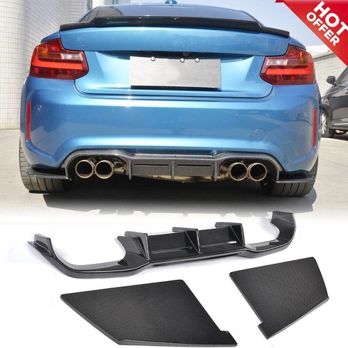 Carbon rear bumper diffuser - rear,
