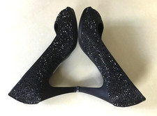 Lunar Elegance jewel high heel peep/open toe.  Prom. UK size 4 or 5