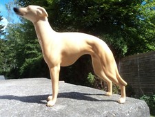 VINTAGE BESWICK GLOSS WHIPPET DOG (RARE).