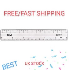 BEST 15 CM 6" Ruler Clear  6
