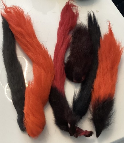 Fly tying mixed calf - calf, and