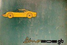 FERRARI DINO 206 GT SPARE PARTS CATALOG MANUAL SCAN PDF