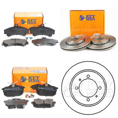 Key parts front - front, brake