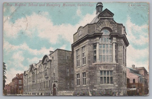 Antique postcard new - postcard, medical
