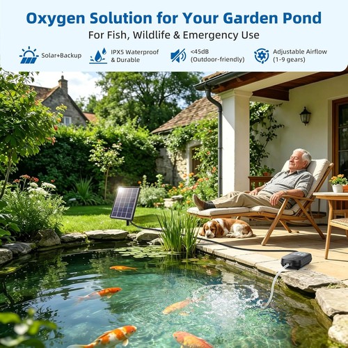 Biling solar pond aerator - 4w,