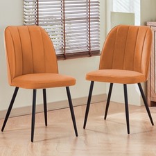 2/4/6X Dining Chairs Velvet
