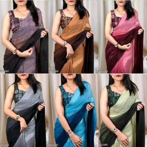 Women georgette jari work - women,