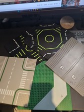 LEGO Baseplates - Roads and Paths X5 Bundle Used