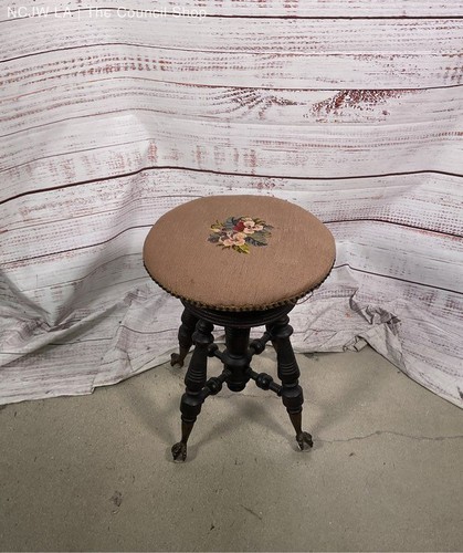 Antique holtzman piano stool - antique,