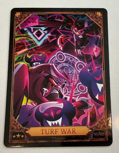 Turf war card - card,