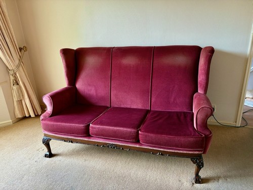 Queen anne style piece - queen, 3