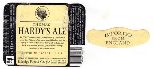 Beer label eldridge - eldridge, pope
