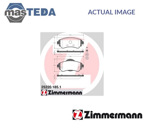 252201851 brake pads - brake,