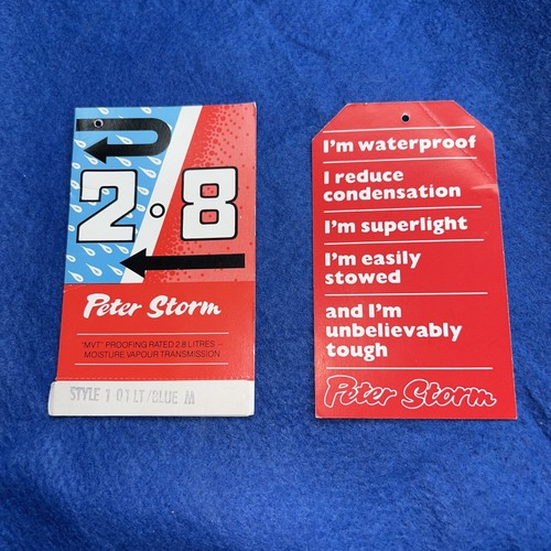 Vintage peter storm labels for - peter,