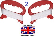 2 x 30M Kite Handle Line Reel String D shaped Plastic Nylon Thread Flying Kite 
