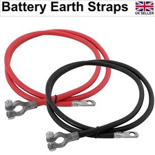 Battery lead power strap - lead, earth