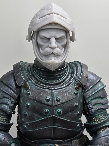 Printed knight with - 3d,