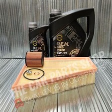 SERVICE KIT FOR FORD MONDEO 2.0 TDCI TITANIUM MK4 07-14 6L 5W30 & AIR OIL PLUG