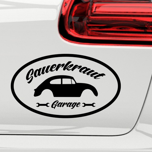 Car decal sticker - decal, sauerkraut