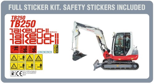 Takeuchi tb250 mini - mini, digger