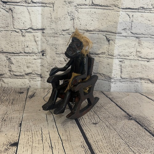 15cm rocking chair african - 15cm,