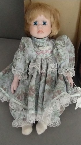 Knightsbridge porcelain doll - porcelain,
