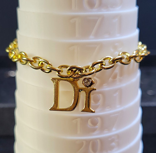 Dior gold tone - cable, chain