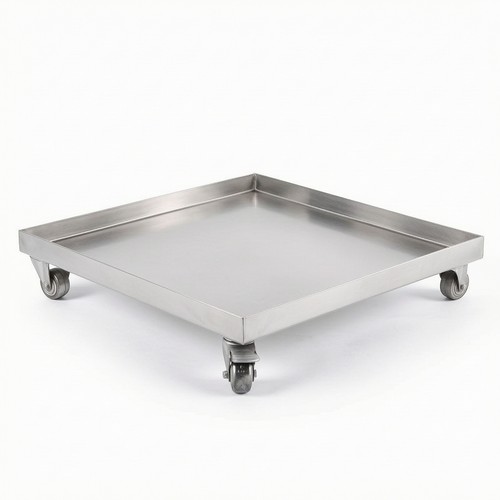 Mobile plant tray metal - plant,