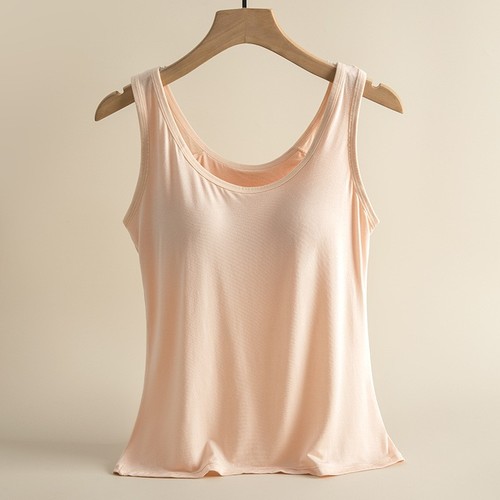 Women padded cami tank vest - padded,