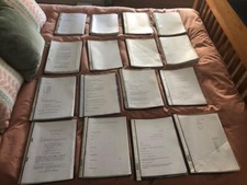 25 Movie Scripts - Mostly Sci Fi - Shooting/Revisions/Unmade versions